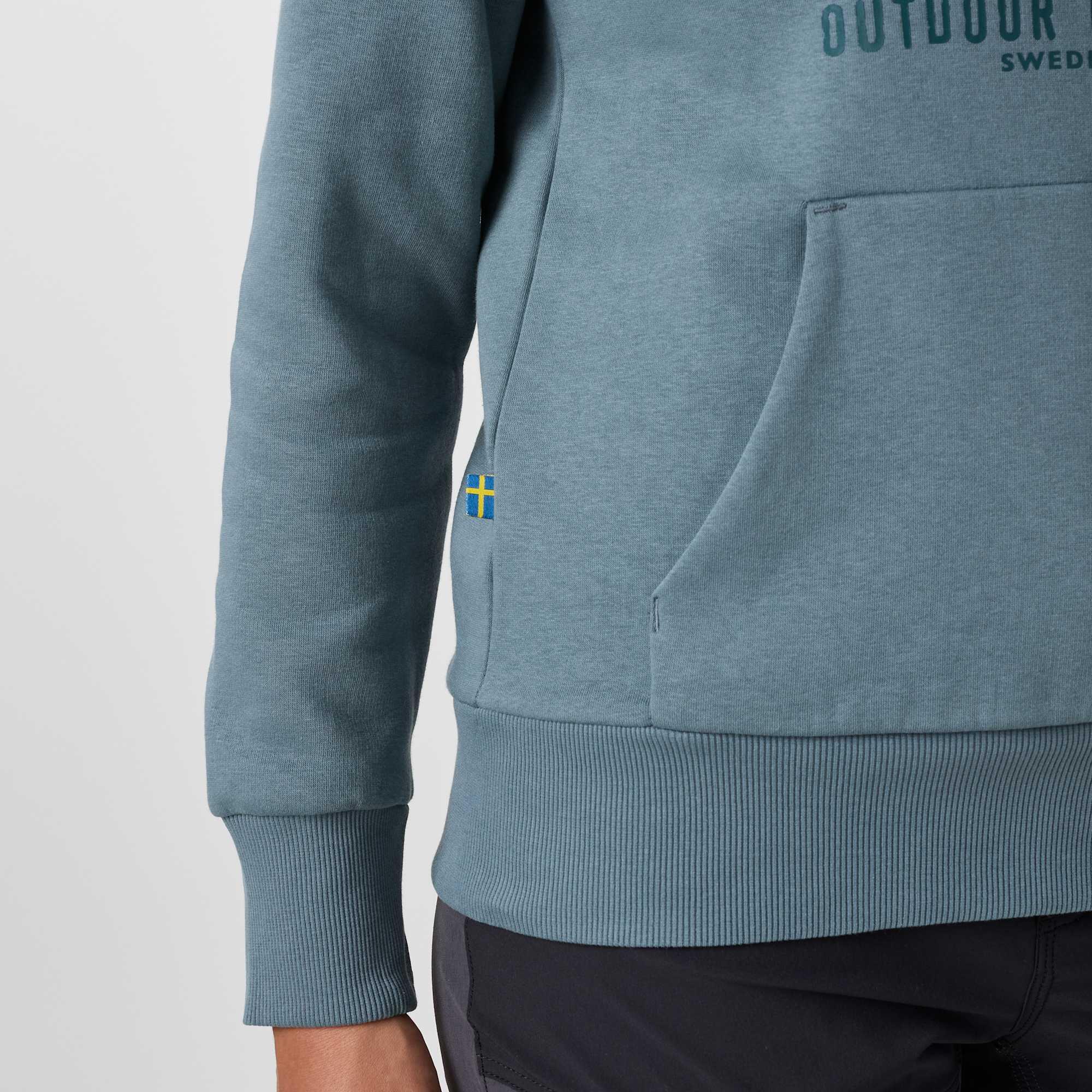 Damen Outdoor Kapuzenpullover Forest Hood W 7/8