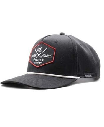 Casquette de baseball cordon - Recyclée - Taille unique - Homme/Femme (Blanche)