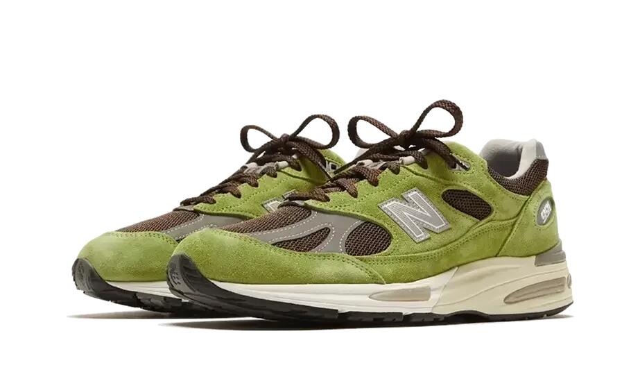New Balance 991v2 MiUK Daniëlle Cathari Matcha 2/2