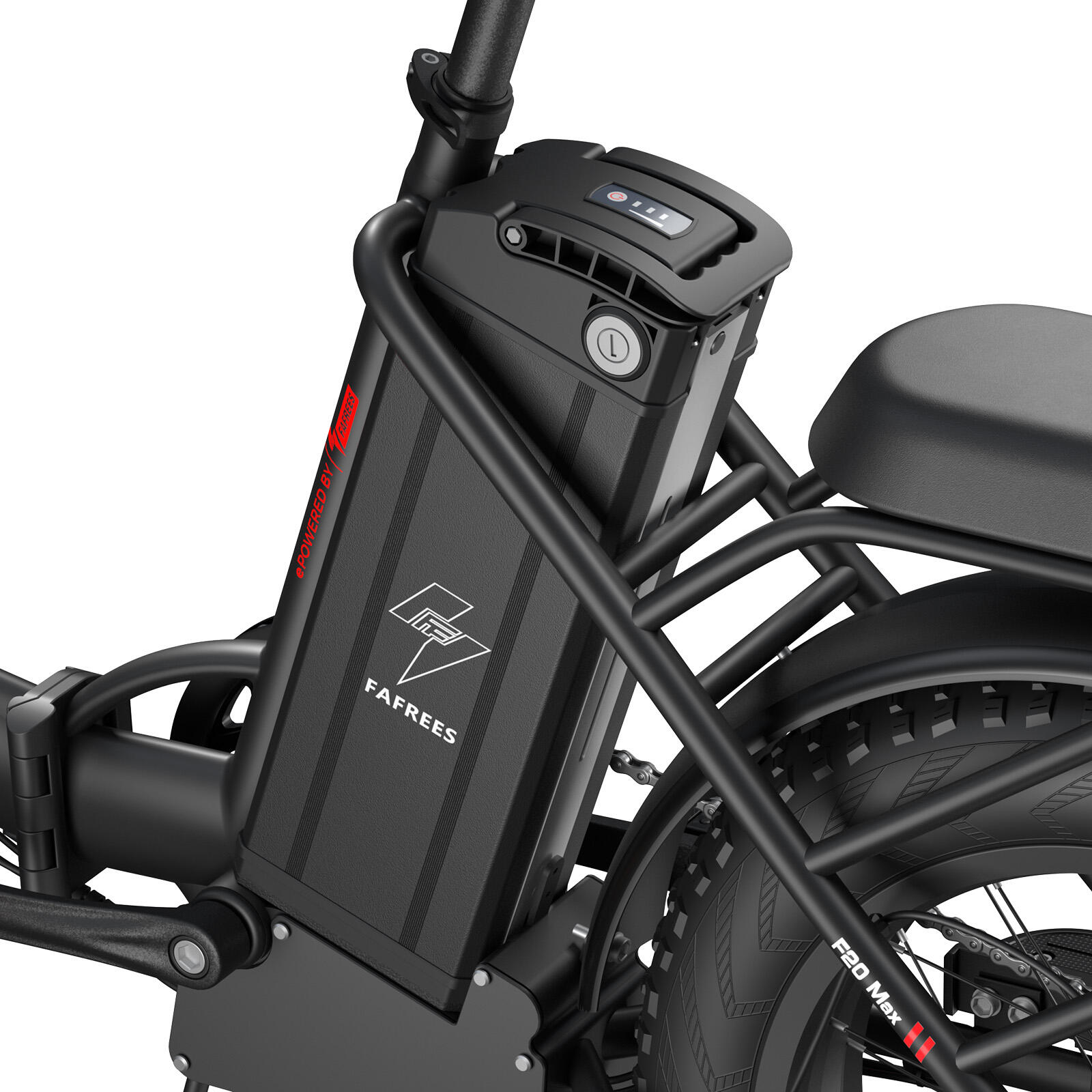 FAFREES F20 Max Falt-E-Bike mit 48V 30Ah Akku und LCD-Display 7/7