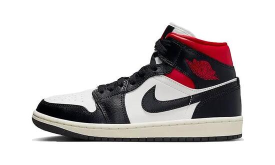 Zapatillas - baloncesto - unisex - Air Jordan 1 Mid - negro/gym red