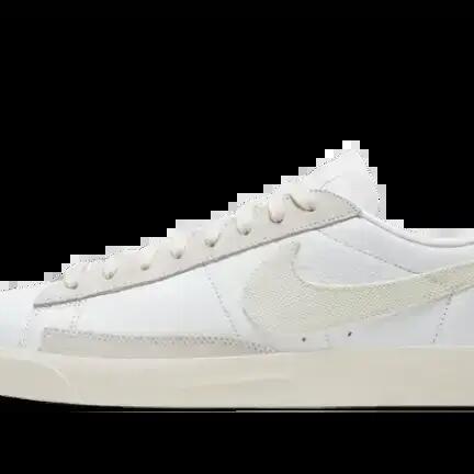 Men - Casual - Shoes - Blazer Low Leather - White/Sail