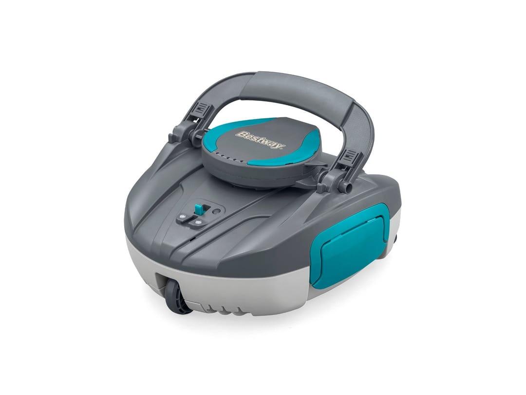 Bestway Robot piscine sans fil Cristal nettoyage fond plat 10 m² max 2/6