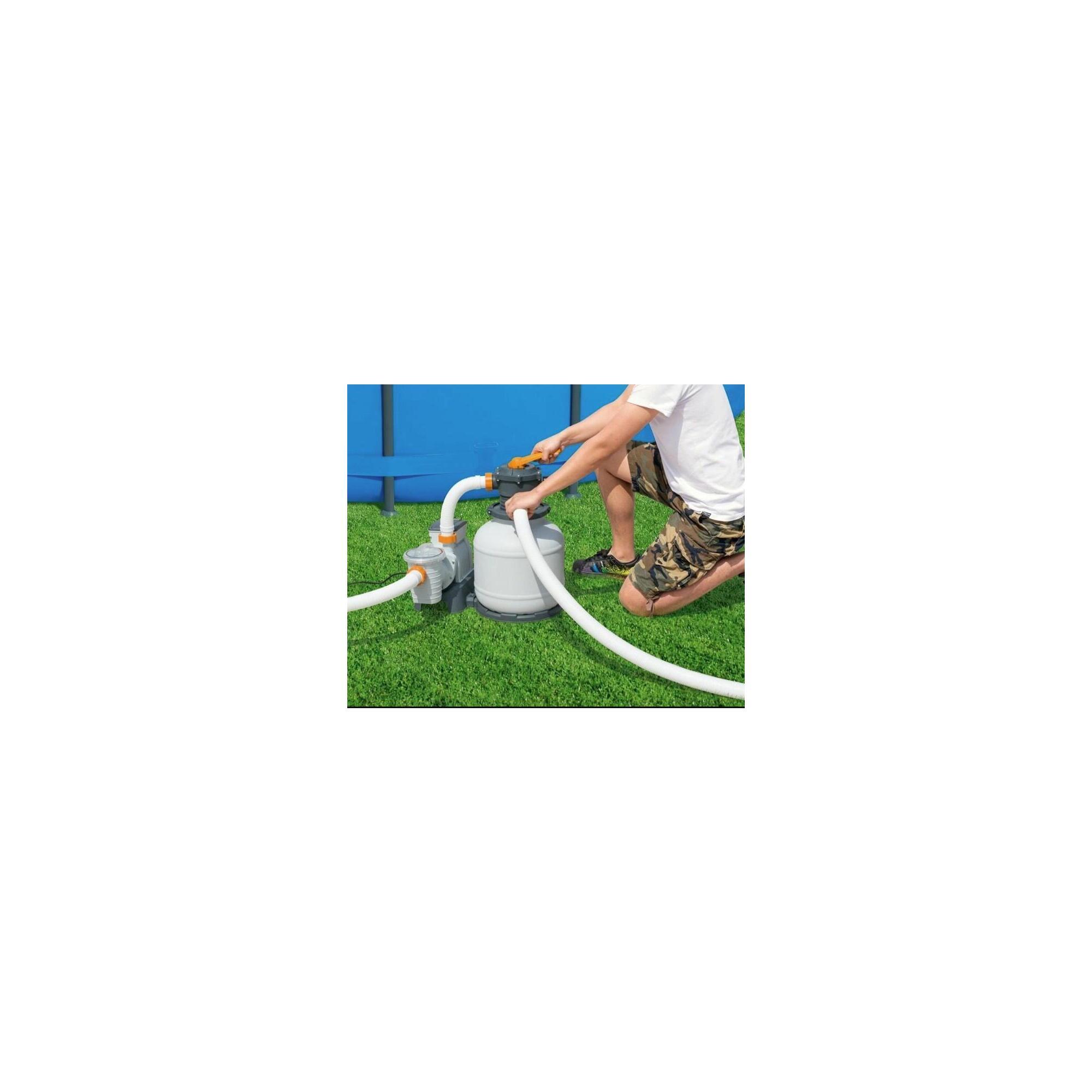 Pompa cu nisip pentru curatare piscina, filtrarea apei, 7571l/h, 280W