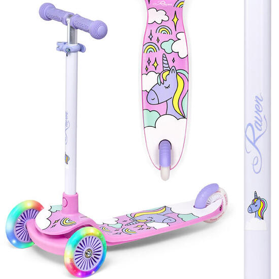 Dreirad-Balance-Roller für Kinder Laviana Leuchtende LED-Räder