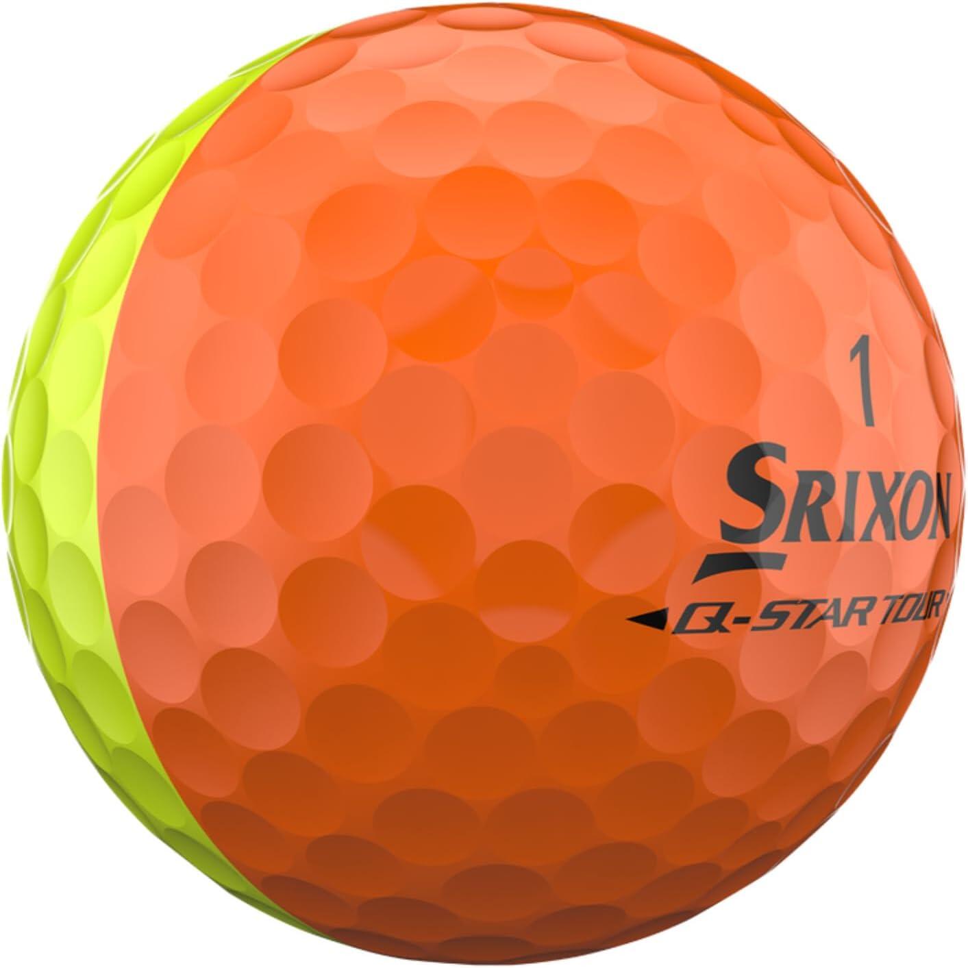 Srixon Q-Star Divide Color Pop, palline da golf colorate 5/5