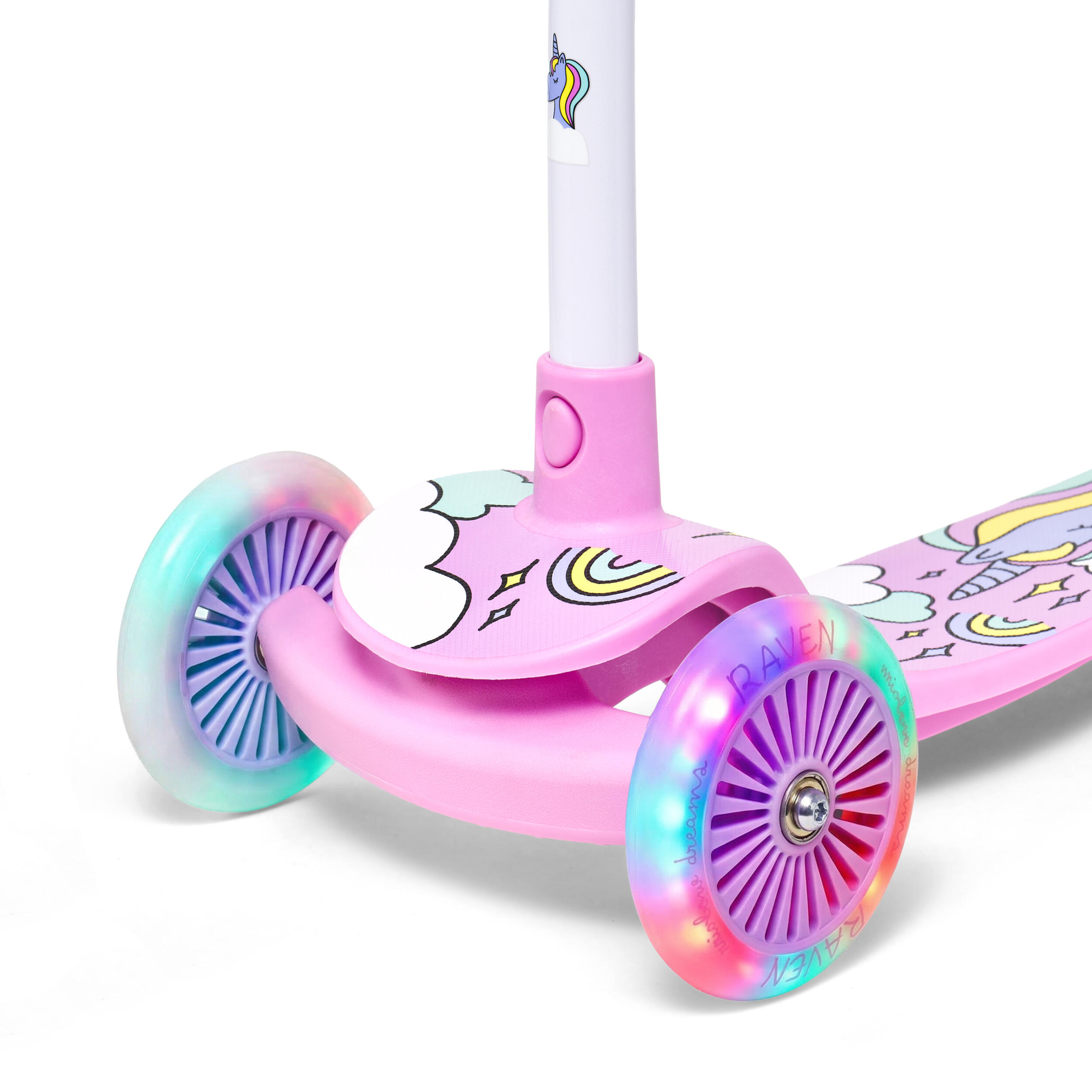 Monopattino a tre ruote con bilanciamento per bambini Laviana Ruote LED luminose 2/7
