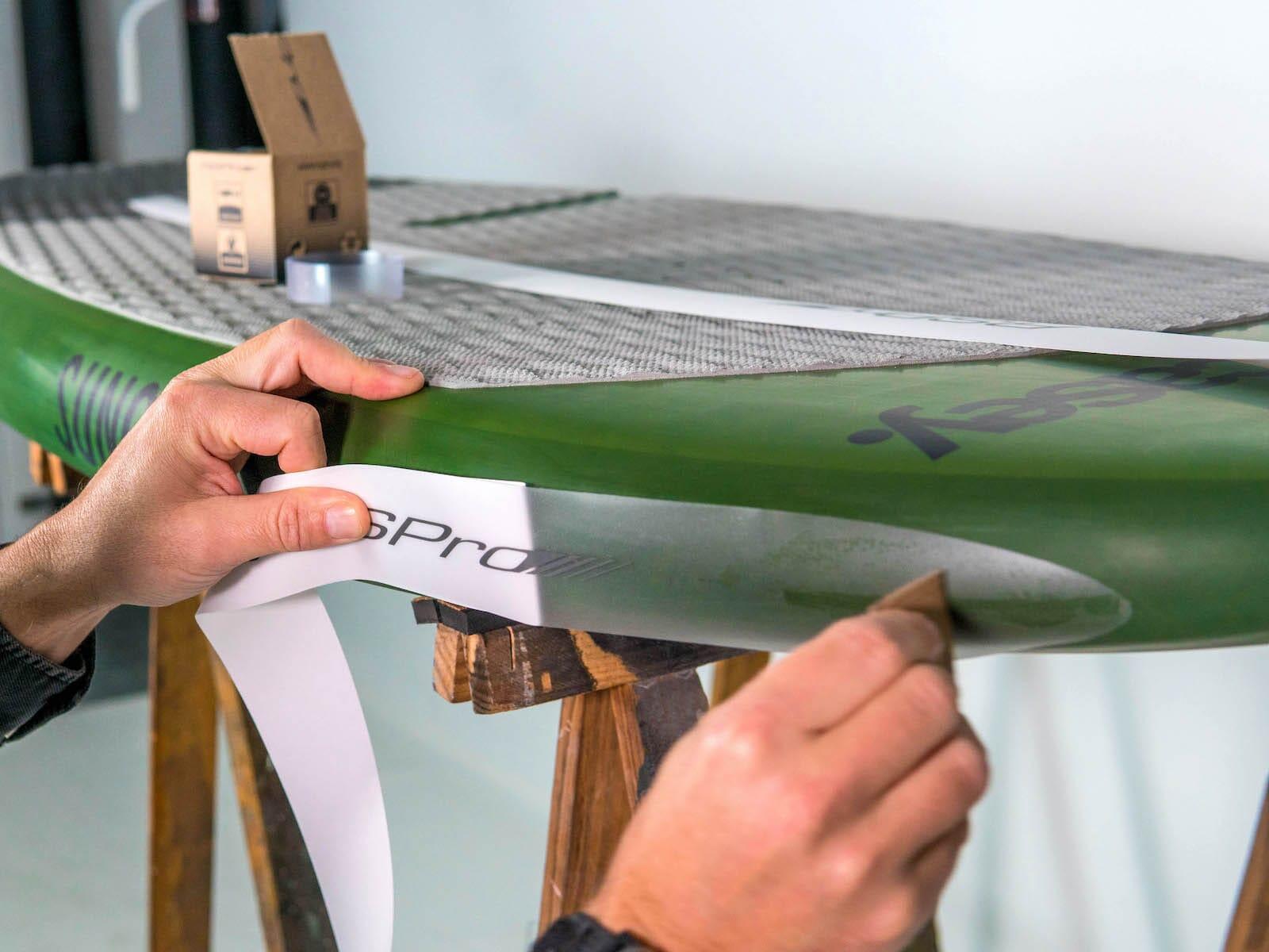 PROTECTION RAIL PLANCHE RSPRO TRANSPARENT SURF/WING 5/6
