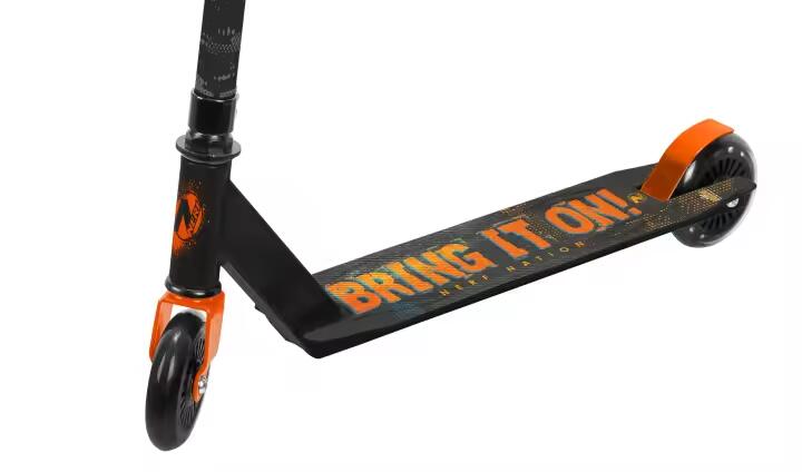 Patinete Ryder Wild Bull NERF, base antideslizante, freno trasero y plegable 2/3