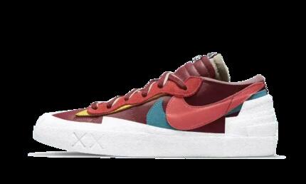 Zapatillas - Lifestyle - Unisex - Blazer Low Sacai Kaws - Rojo/Naranja-Rosa-Azul