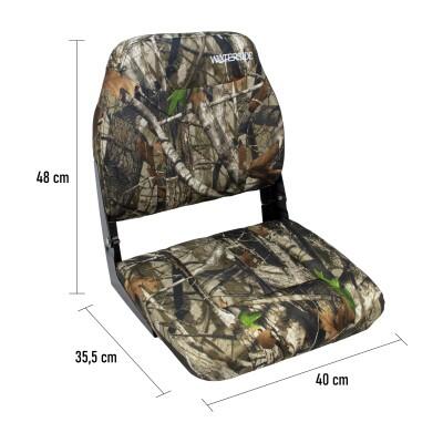 Waterside Captain Deluxe Bootstoel Realtree/Camou 5/6