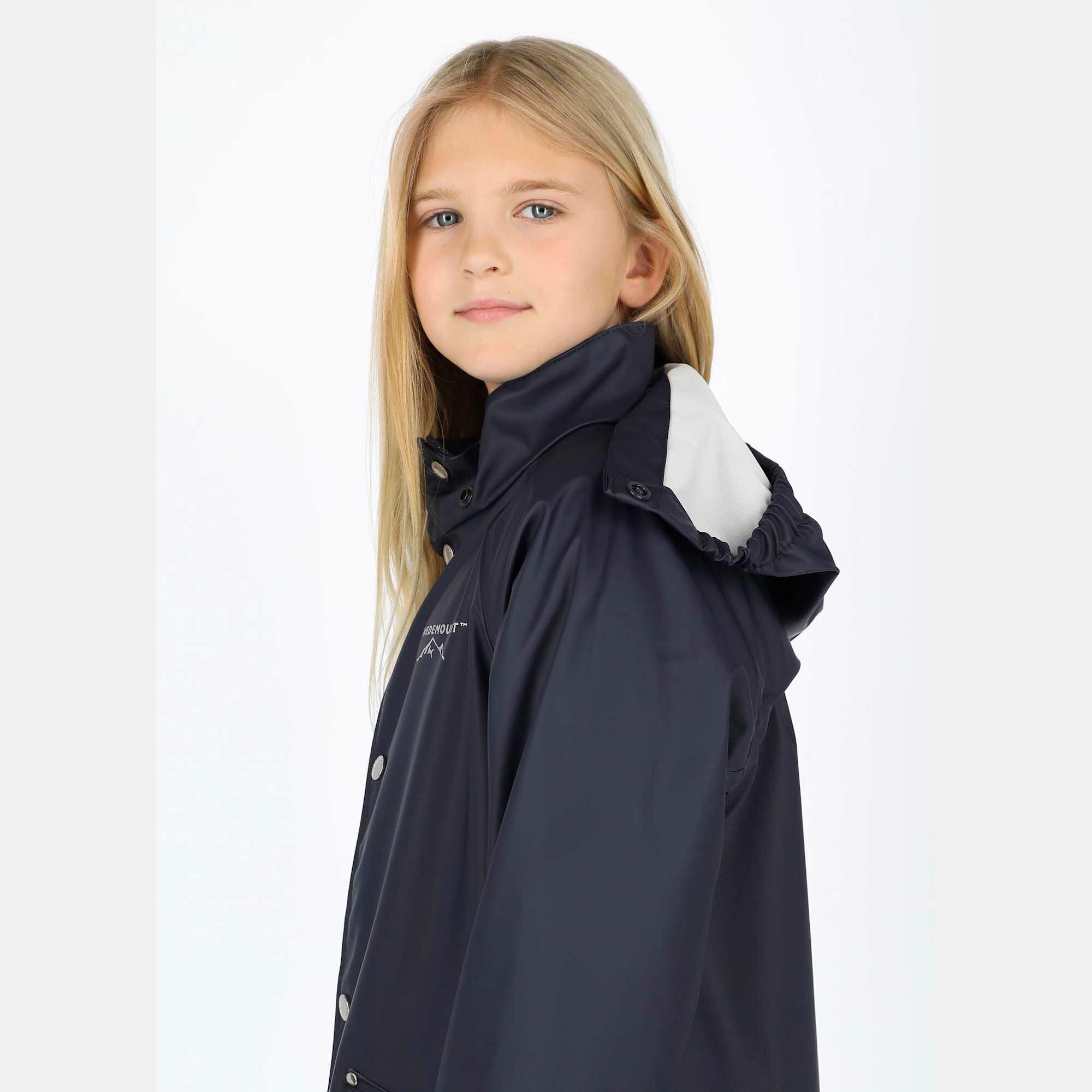 Veste de pluie randonnée enfant imperméable Väderöarna JR 6/7