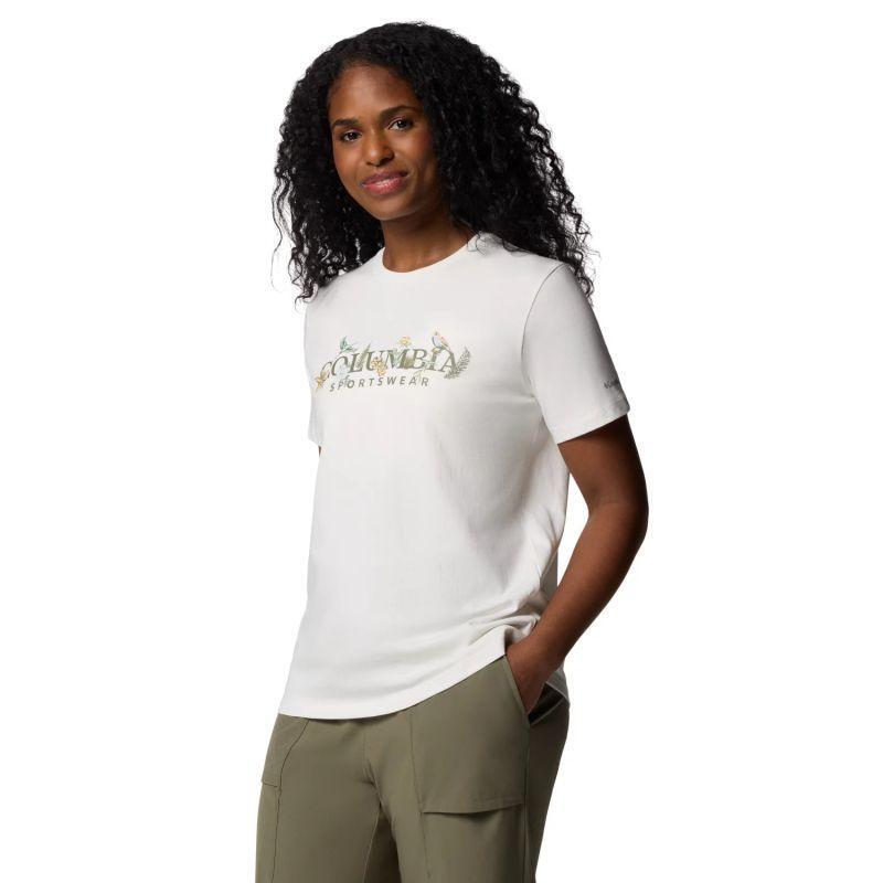 Maglietta Logo Donna Columbia Boundless Beauty Beige 2/3