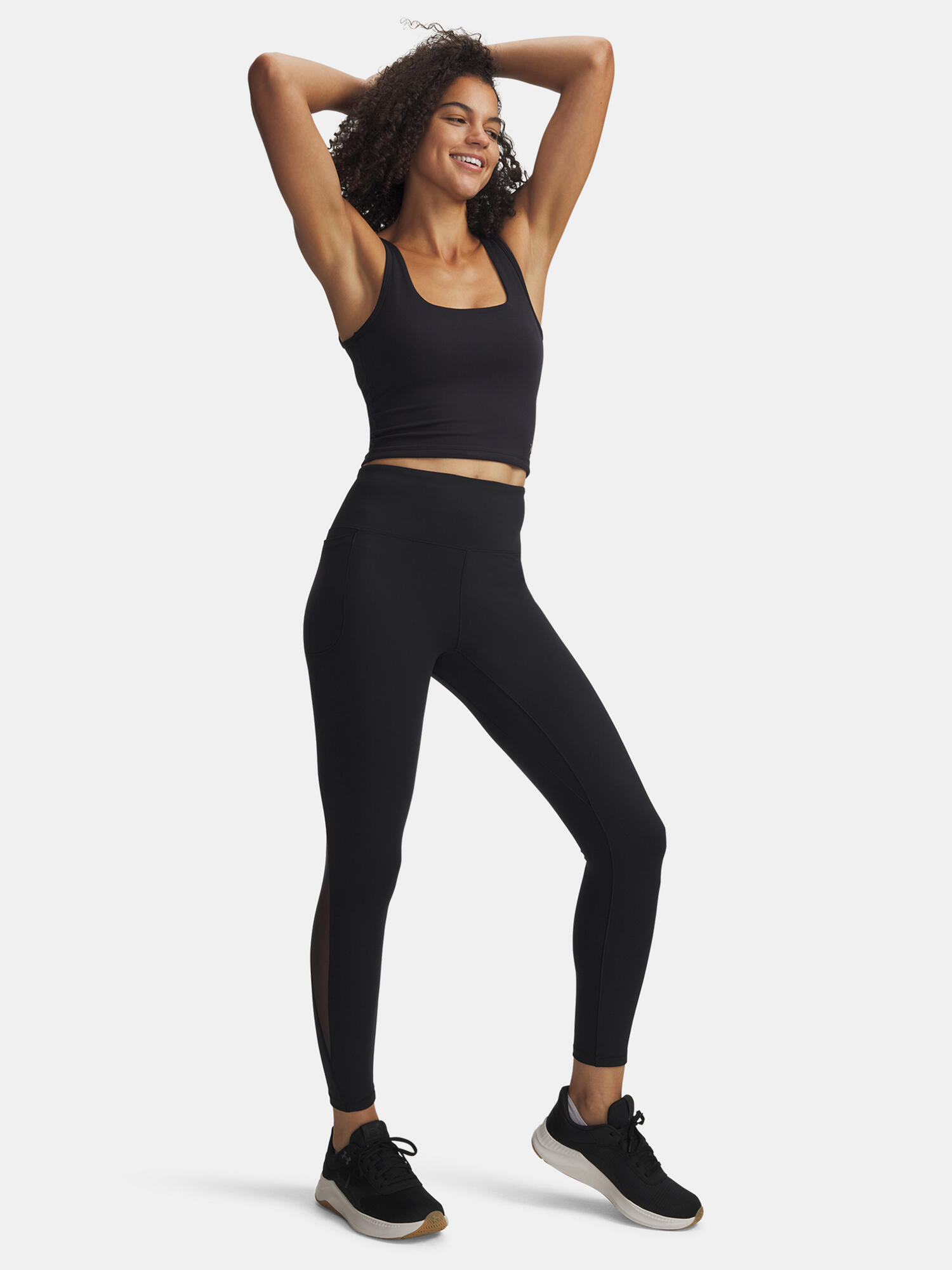 Legginsy damskie Under Armour Motion Mesh Ankle 3/4