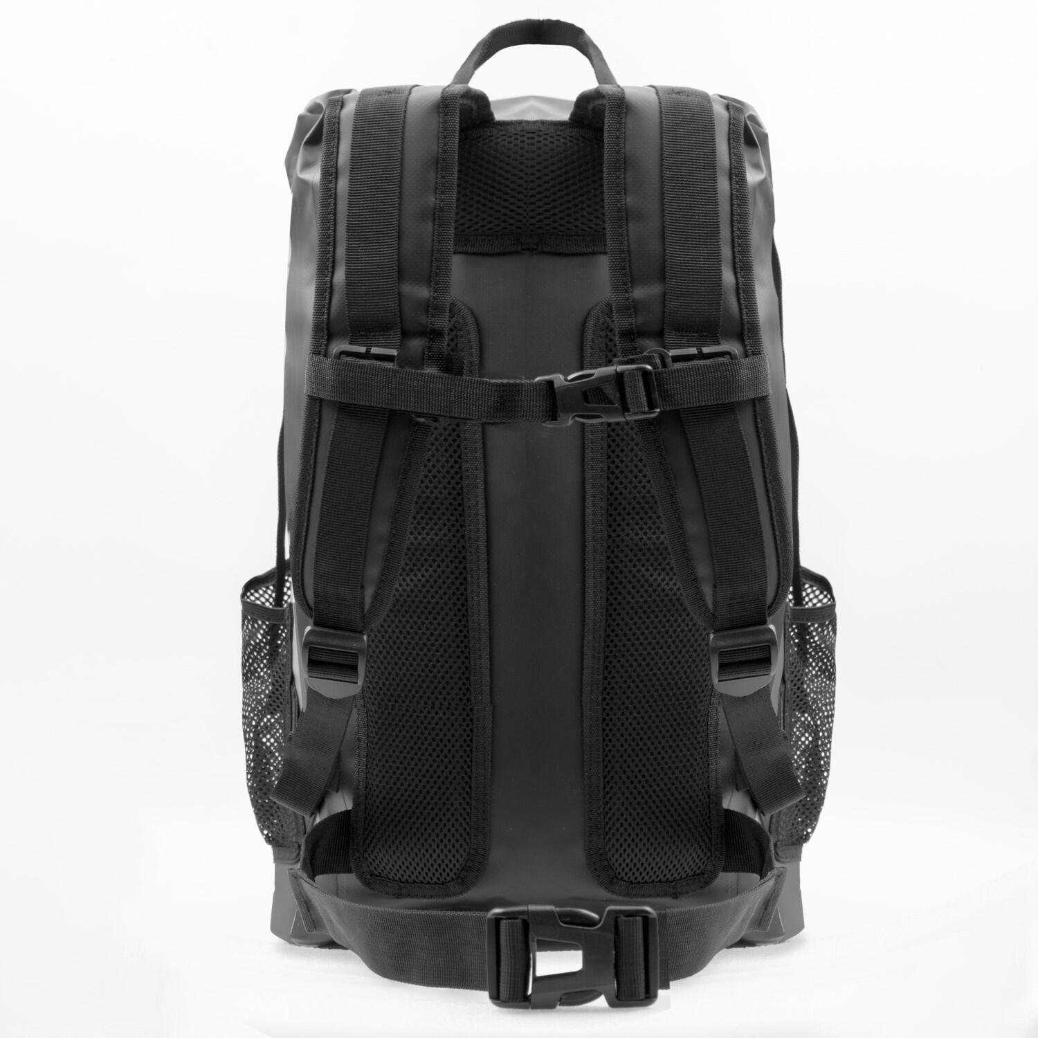 Legendfossil Trapper Rugzak 25L Waterdicht PVC Zwart Rood 2/7