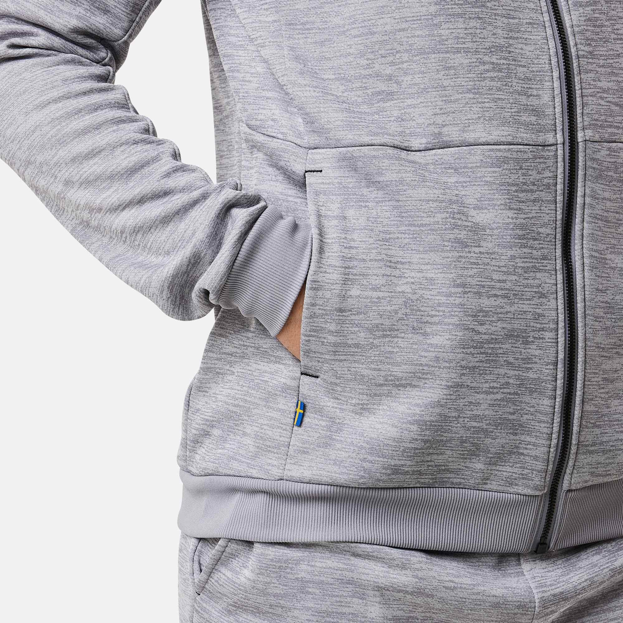 Herren Trainingssweater Quick Dry Training Logo Zip Hood II 6/7
