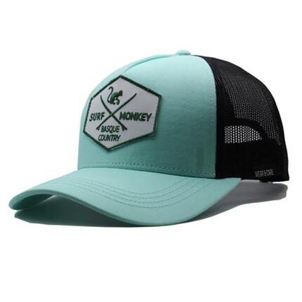Casquette Trucker - 5 Panneaux / Recyclée / Adulte / Taille Unique (Blanc/Noir)