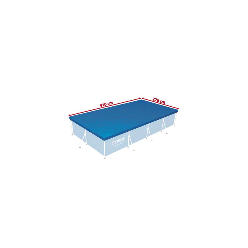 Acoperis pentru piscina, dreptunghiulara, 410x226cm