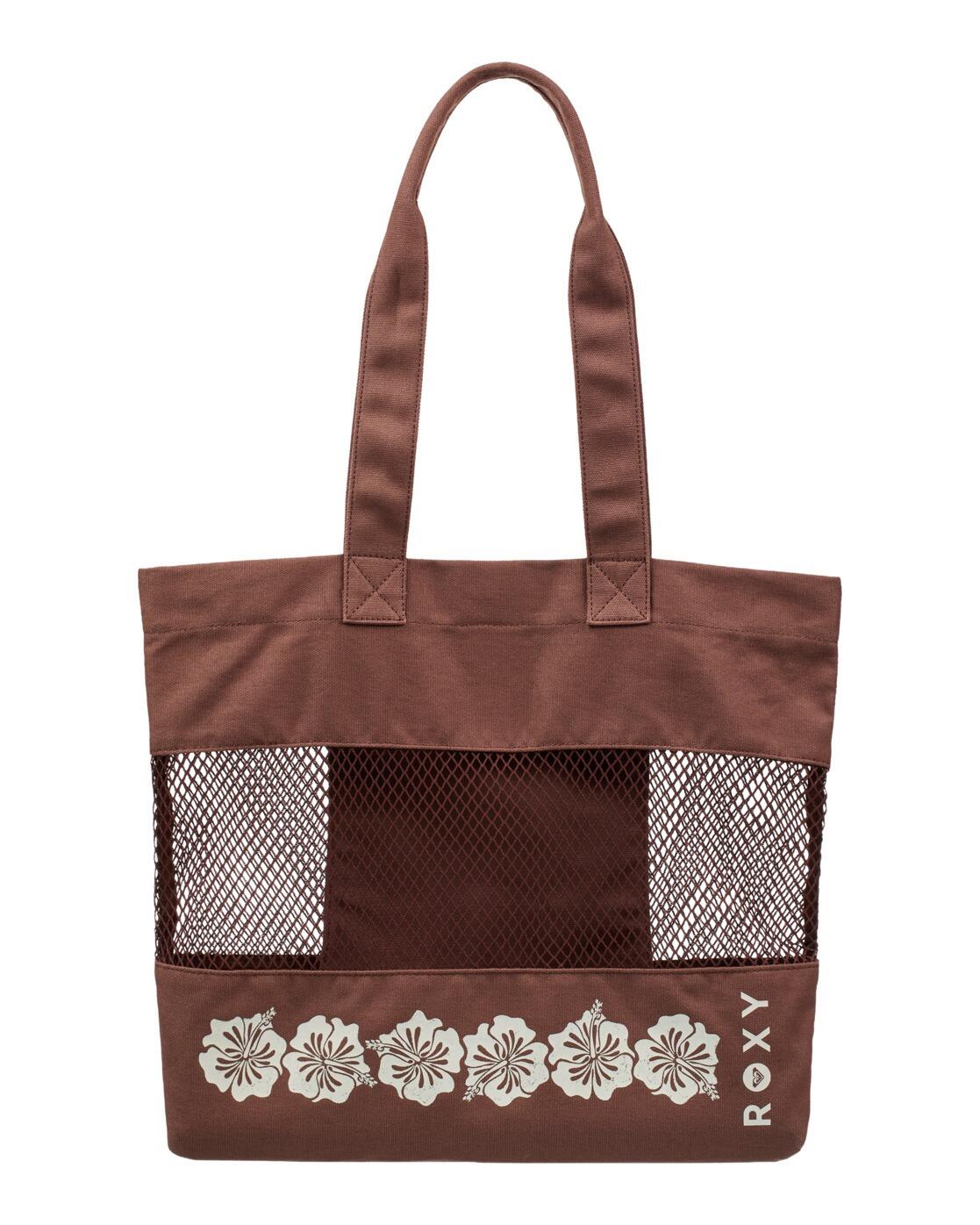 Bolsa de playa con asas SUMMER BREEZY Marrón Mujer 2/4