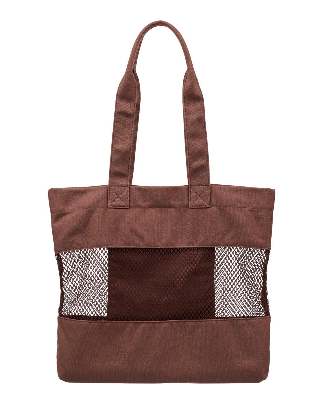 Bolsa de playa con asas SUMMER BREEZY Marrón Mujer 4/4