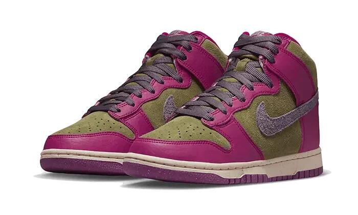 Nike Dunk High Dynamic Berry 2/3