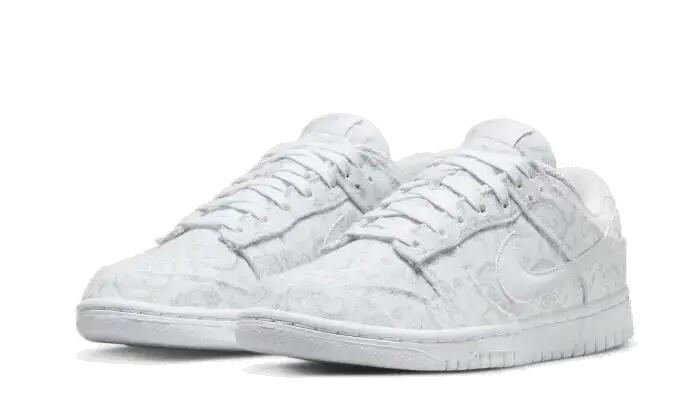 Scarpe - lifestyle - unisex - dunk low paisley - bianco/grigio 2/3