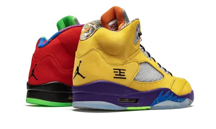 Schoenen - basketbal - air jordan 5 what the - multicolor 3/4