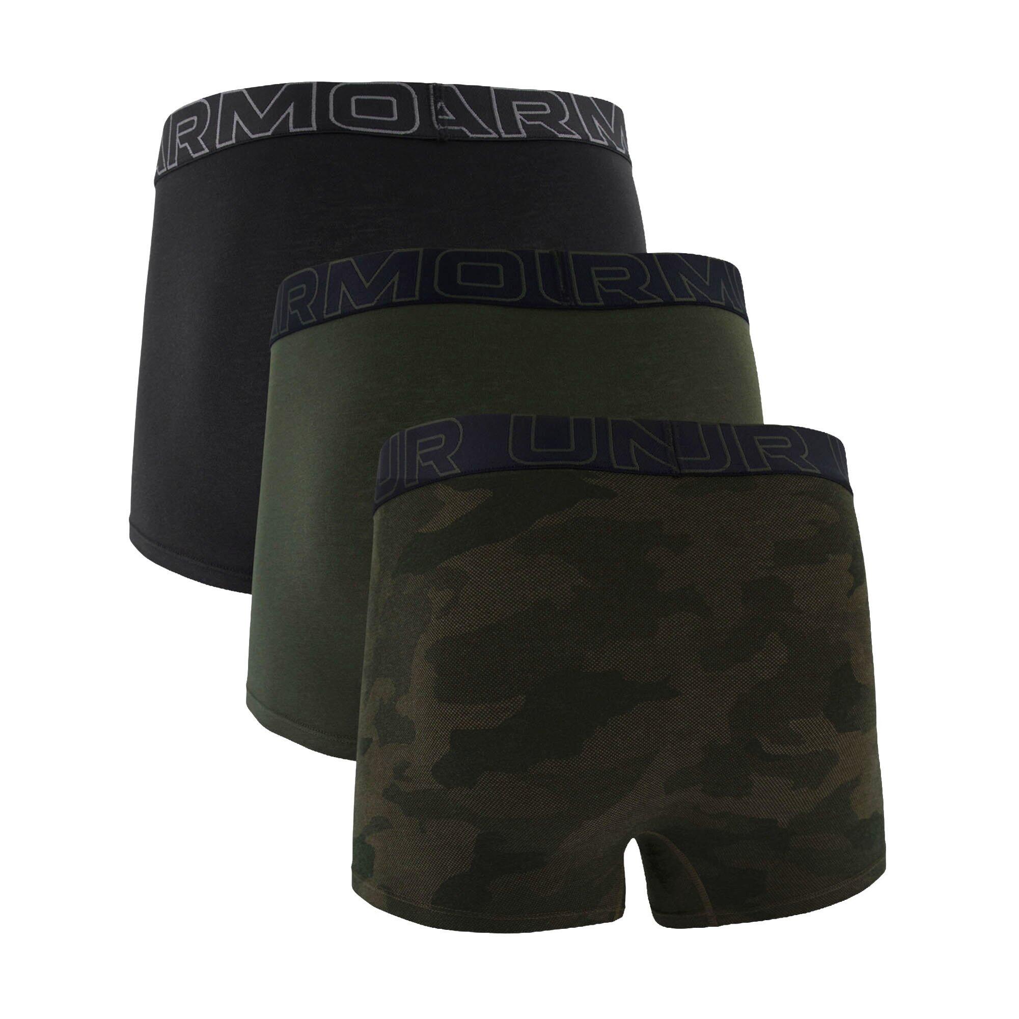 Calzoncillos Hombres Paquete de 3 Ceñido-UA PERFORMANCE COTTON - PRINT 3 INCH 2/3
