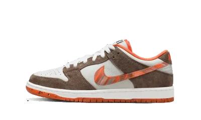 Schoenen - skate - unisex - sb dunk low - laag - olijfgrijs
