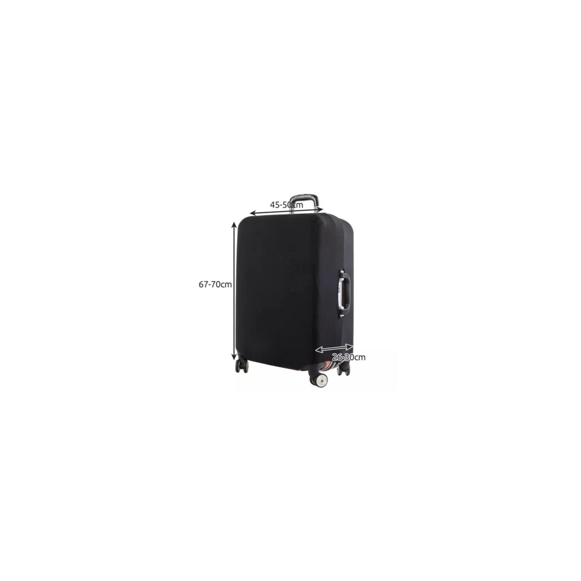 Husa protectie pentru bagaje, se potriveste cu valiza 67-70 x 45-50 x 26-30 cm