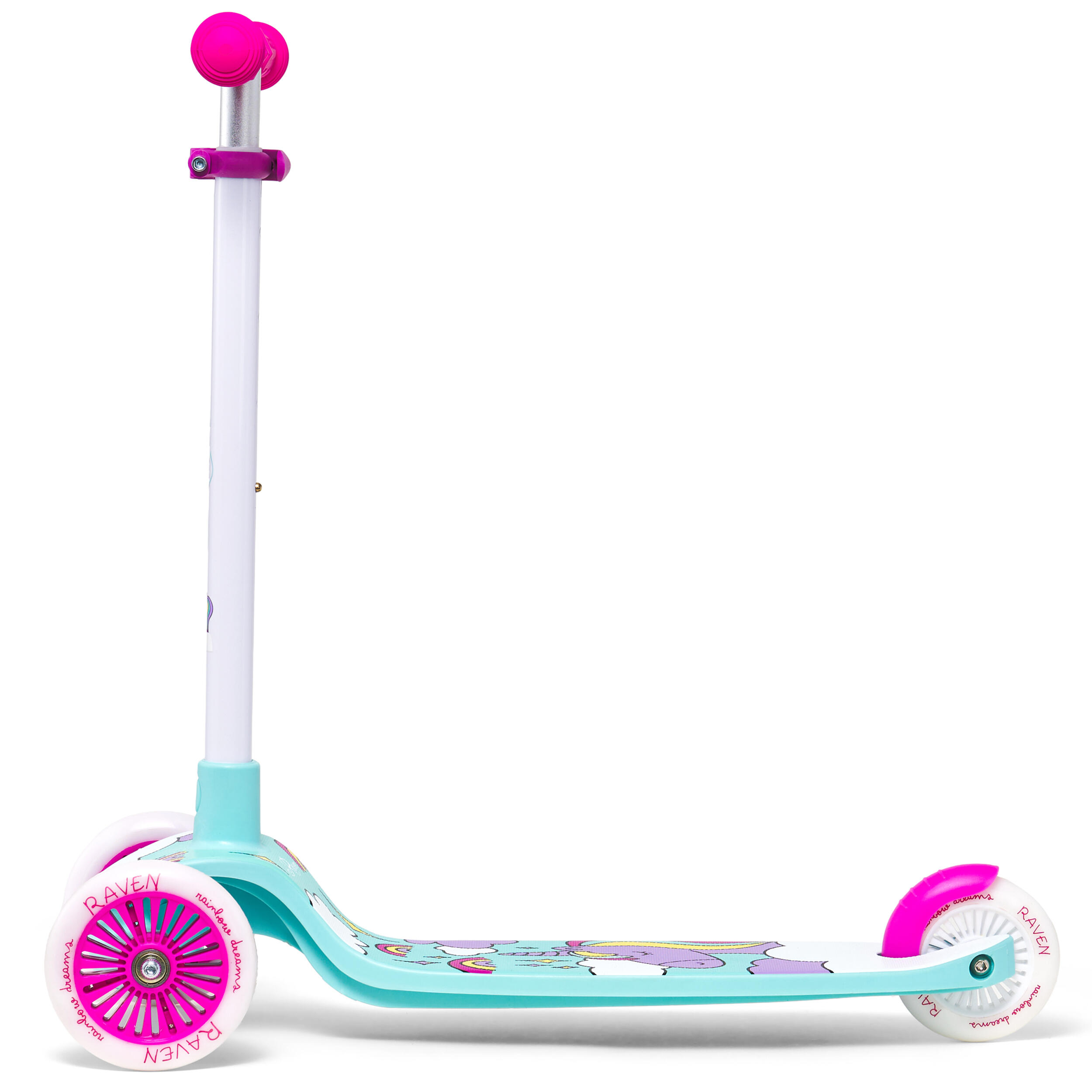 Patinete de três rodas com equilíbrio para crianças Laviana Rodas LED luminosas 5/7