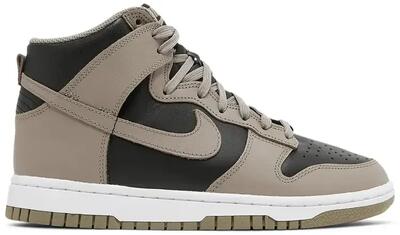 Schoenen - lifestyle - unisex - dunk high moon fossil - moon fossil/black