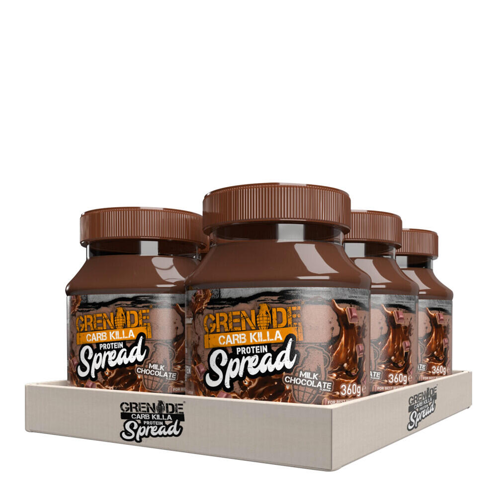 Pâtes à tartiner protéinées - Grenade Protein Spread - Chocolat au Lait 1/2