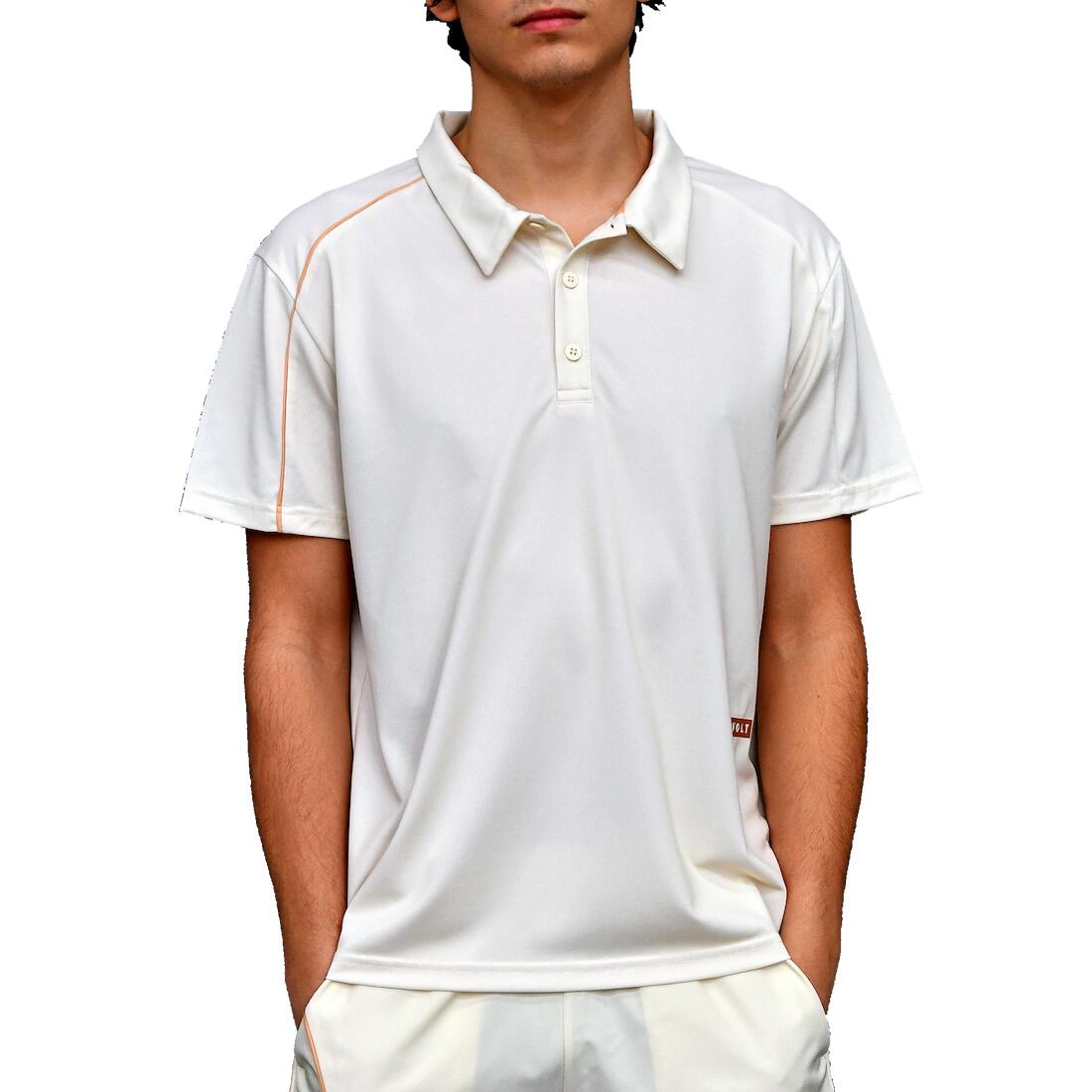 Polo de pádel Performance Beige & Dorado 2/3