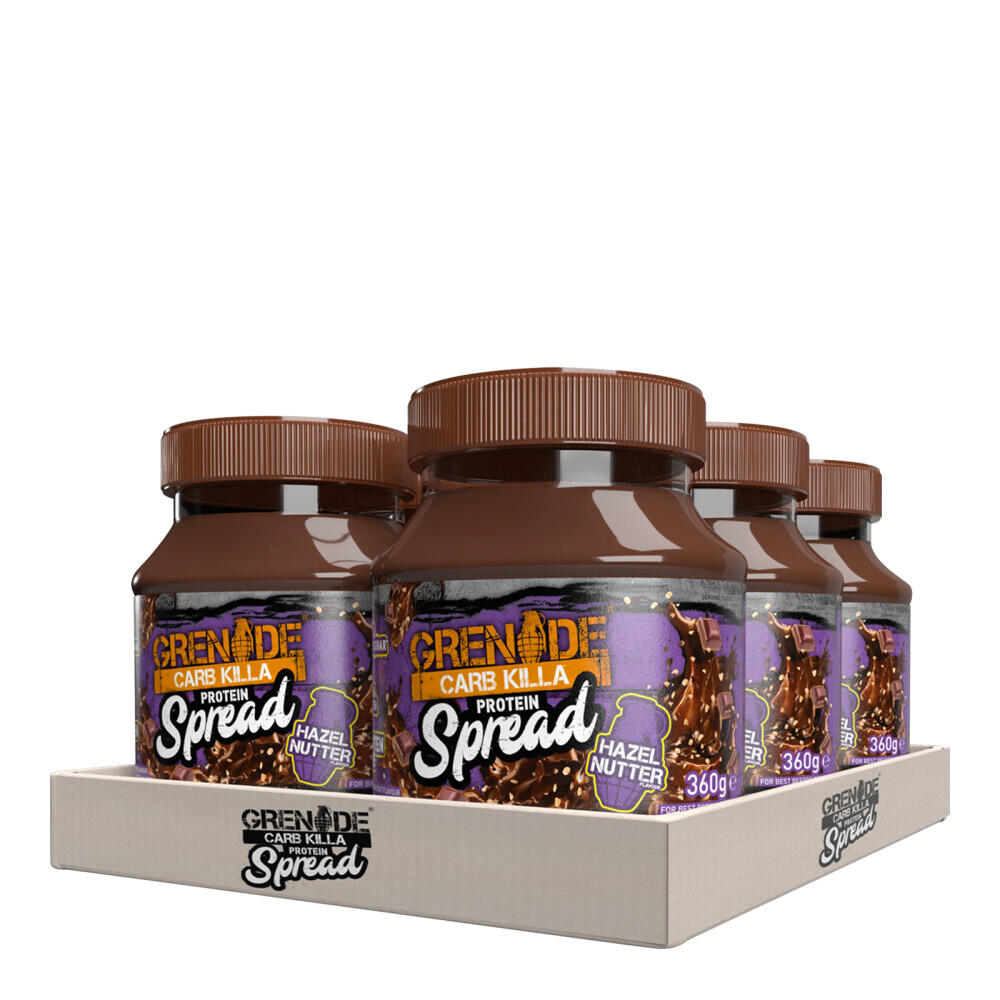 Pâtes à tartiner protéinées - Grenade Protein Spread - Chocolat Noisette 1/2
