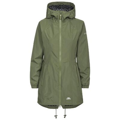 Giacca Impermeabile Donna Trespass Daytrip Verde Abete