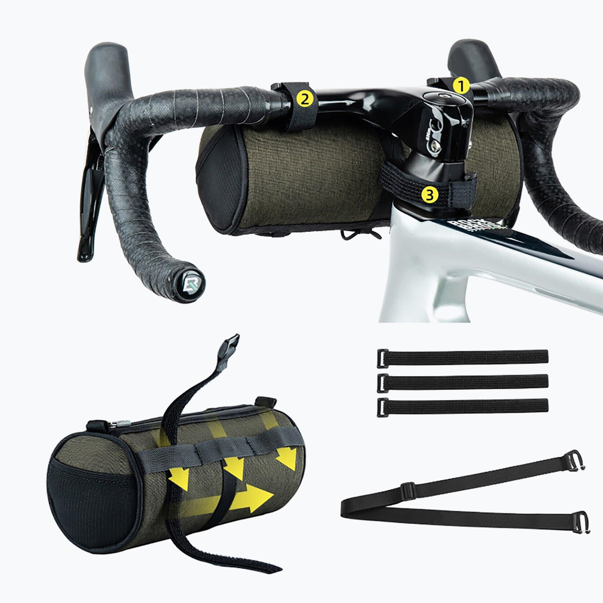 Sacoche de vélo pour guidon Rockbros 30110049 2 4/7