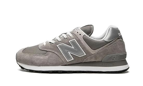 BUTY męskie NEW BALANCE 574 ML574EVG sneakersy skóra zamsz jasny szary 49