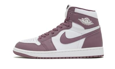 Schoenen - casual - unisex - air jordan 1 - hoge top mauve