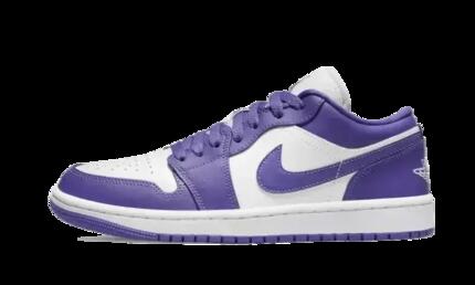 Zapatillas - Mujer - Air Jordan 1 Low - morado/blanco