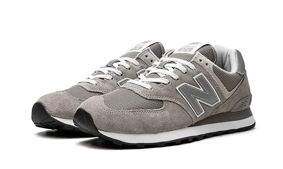 New Balance 574 Grey White 2/4