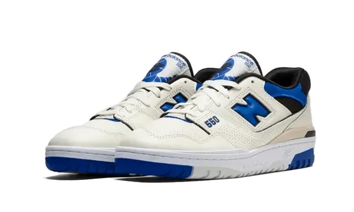 New Balance 550 Sea Salt Team Royal 2/3