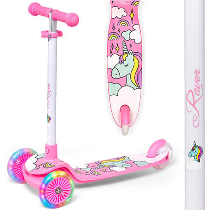 Dreirad-Balance-Roller für Kinder Laviana Leuchtende LED-Räder