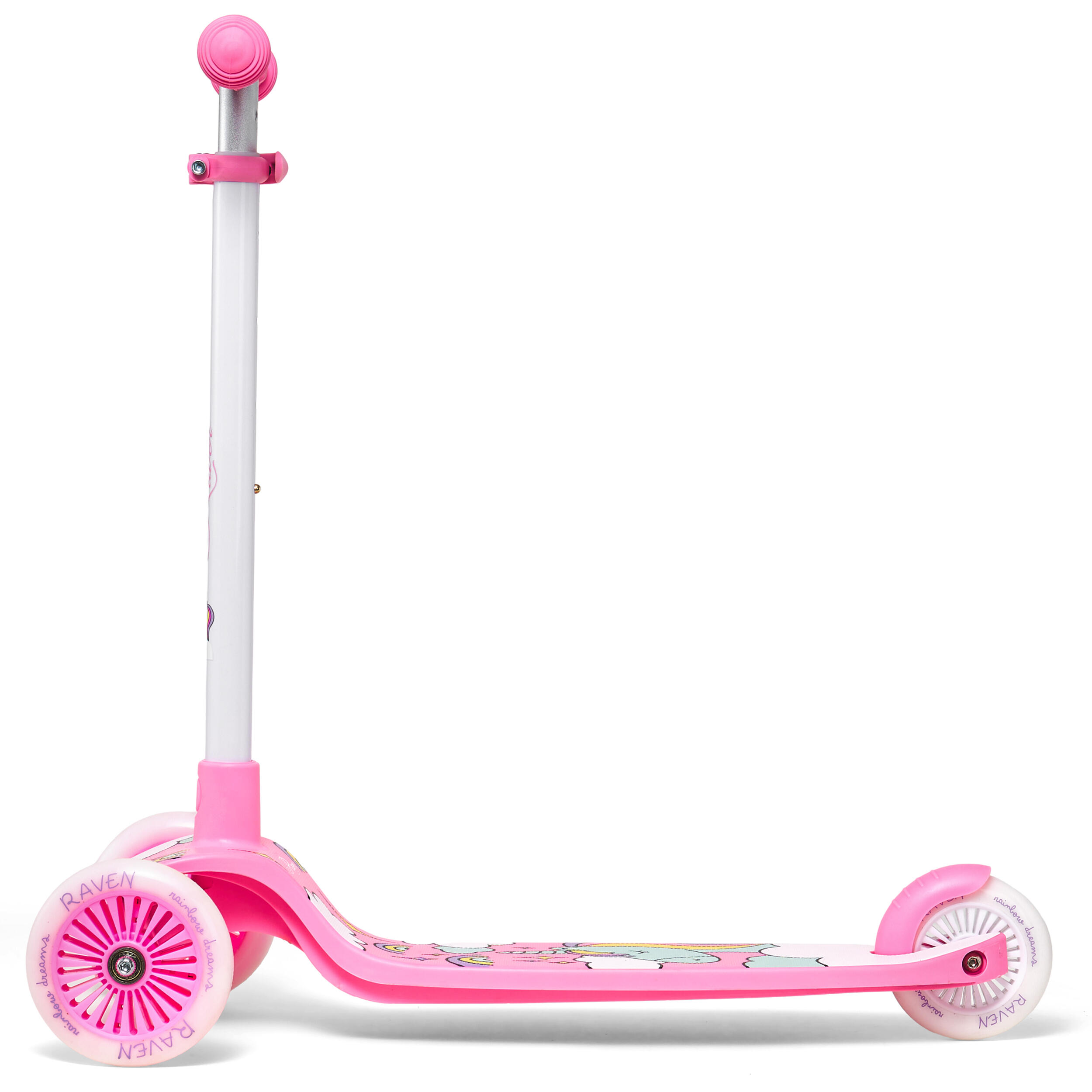 Patinete de três rodas com equilíbrio para crianças Laviana Rodas LED luminosas 5/7