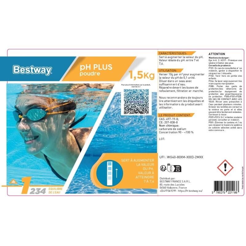 Bestway Ph Plus 1,5Kg Poudre 4/4