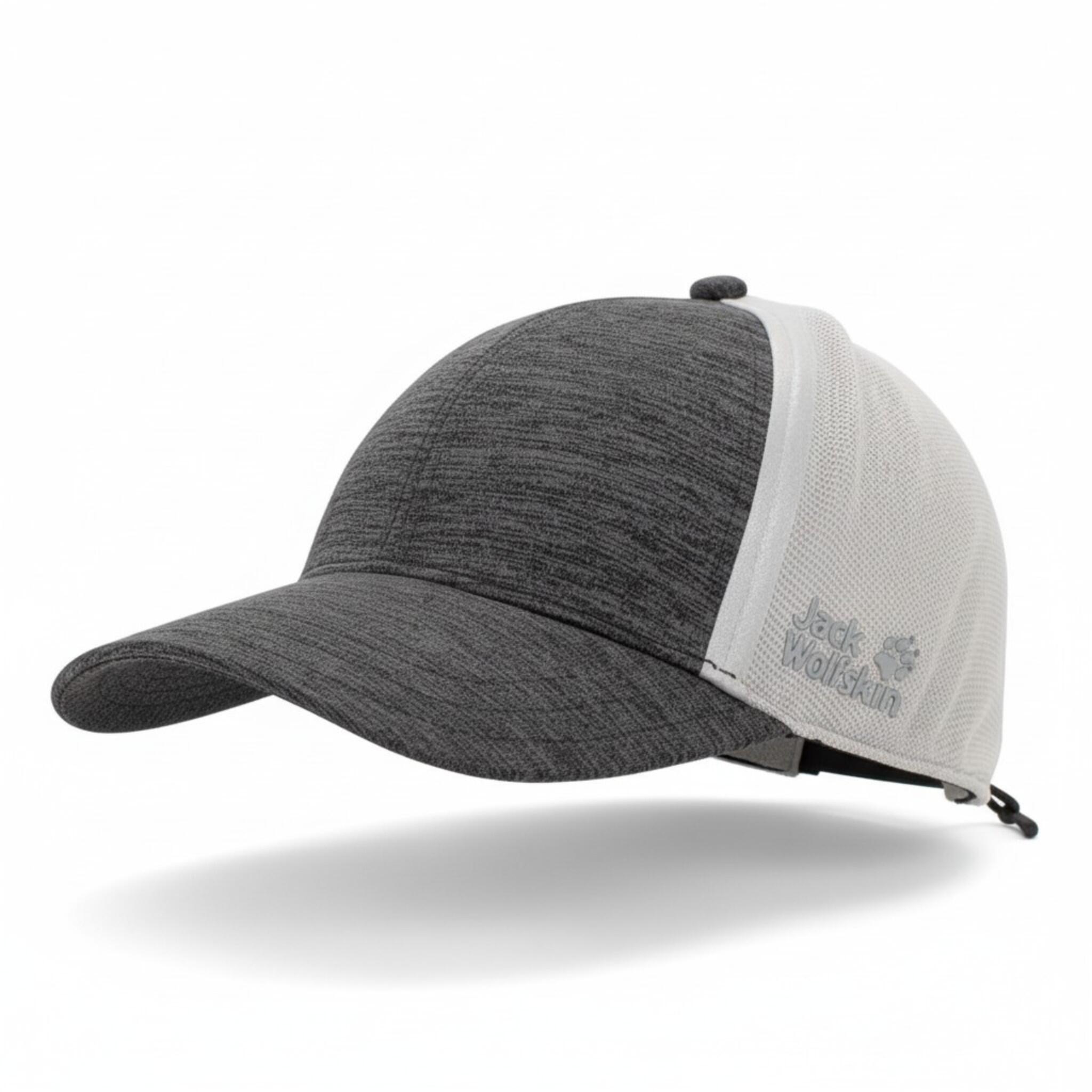 Kappe New Seamless Athletic Basecap in Grau 1/3