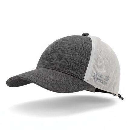 Kappe New Seamless Athletic Basecap in Grau