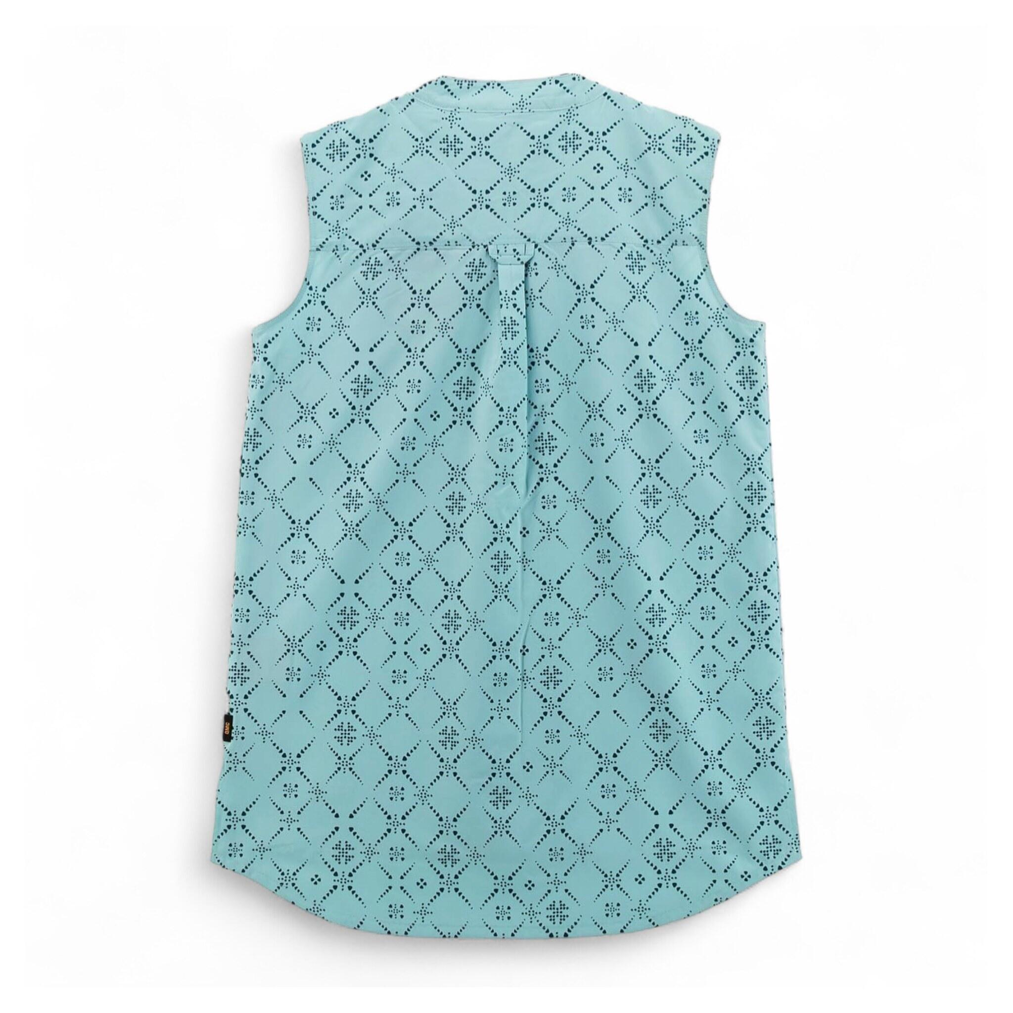 Tank-Top Sonora Maori Shirt Damen Bluse ärmellos AOP in Blau 3/3