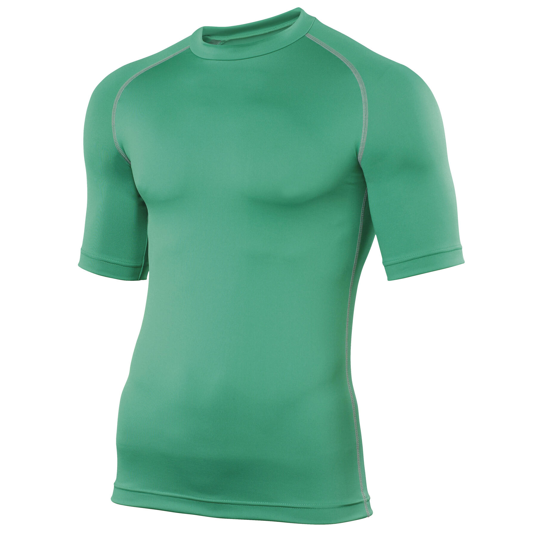 Mens Sports Base Layer Short Sleeve TShirt (Green) 1/1