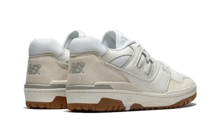 New Balance 550 White Gum 3/4
